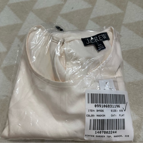 J crew winter garden top ivory - Picture 4 of 4